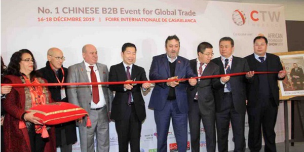 Inauguration du 3ème Salon “China Trade Week” Morocco à Casablanca
