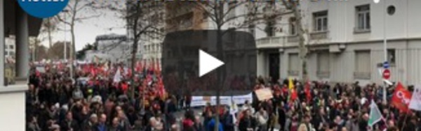 Manifestation contre la réforme des retraites : paroles de grévistes au cœur du cortège à Lyon