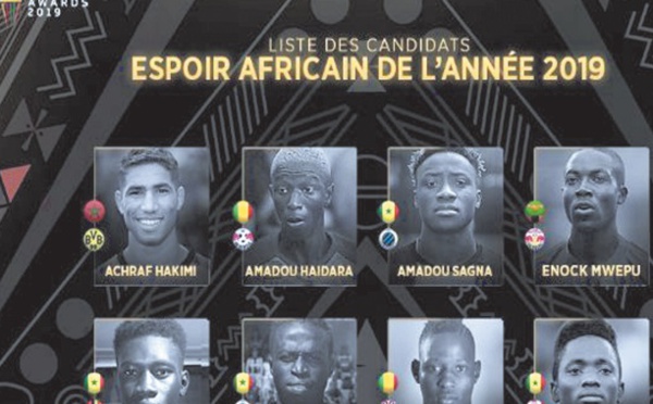 CAF Awards 2019: Achraf Hakimi en lice pour le titre de meilleur espoir africain de l'année