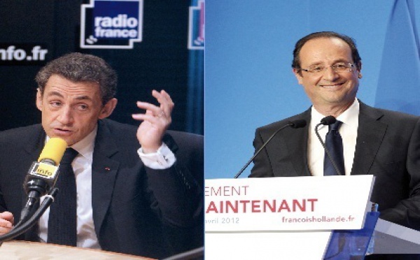 Présidentielle française : Sarkozy cogne sur les médias, Hollande les cajole