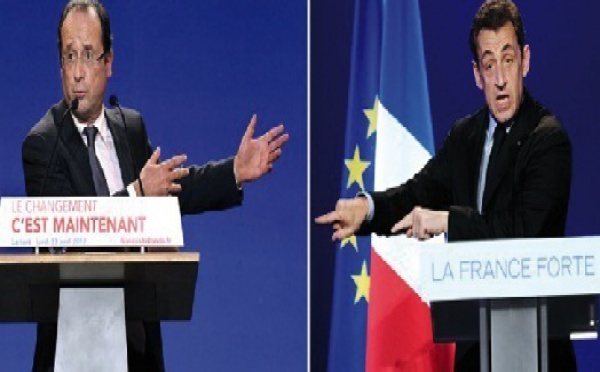 Face à face crucial demain : Hollande et Sarkozy sur la dernière ligne droite