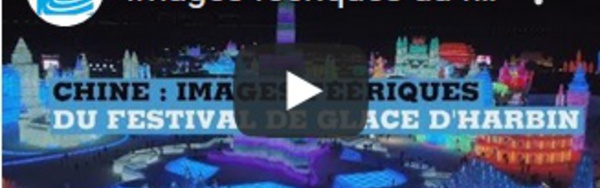 Images féeriques du festival de glace d'Harbin en Chine