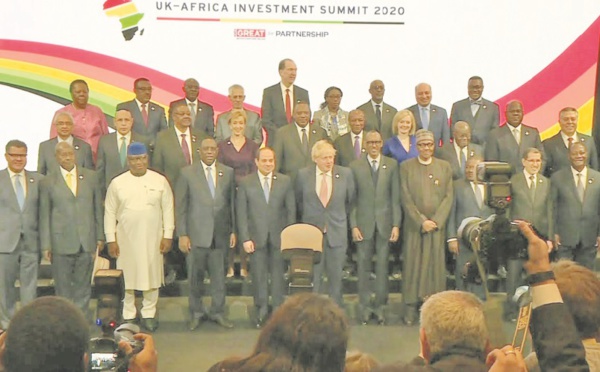 Forte participation au sommet Royaume-Uni-Afrique