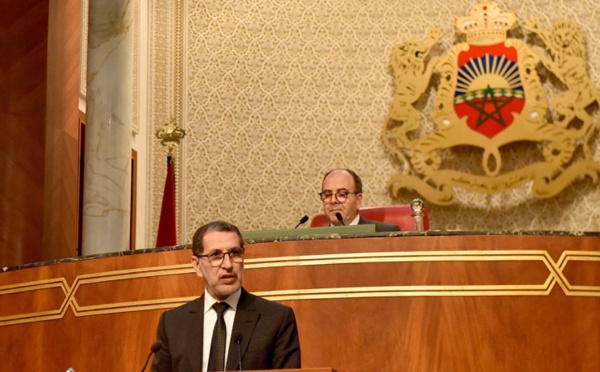 Dans son intervention lors de la séance mensuelle consacrée à la politique générale à la Chambre des conseillers