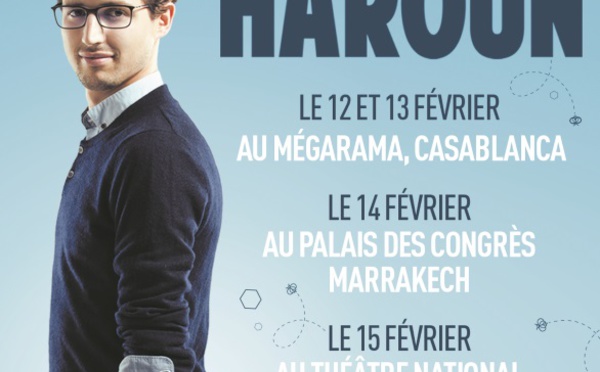 Haroun sur scène au Maroc