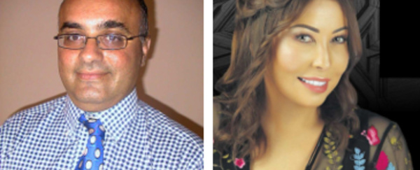 Leila Gouchi et Ismail Harakat faits  Chevalière et Officier de l’Ordre Lafayette