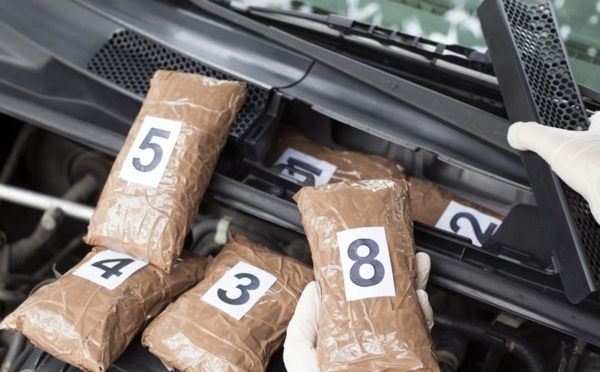 Insolite : Voiture bourrée de métamphétamines