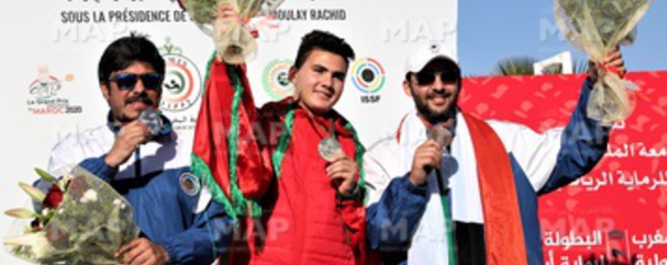 Championnat arabe de tir sportif :  De l’or pour le Marocain Abdelmounaim Bouain