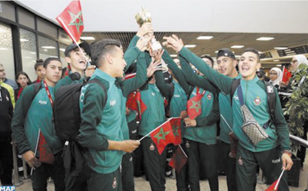 L'équipe nationale scolaire de cross-country accueillie avec les honneurs à Casablanca