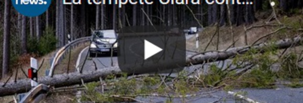 La tempête Ciara continue de souffler sur l'Ouest de l'Europe