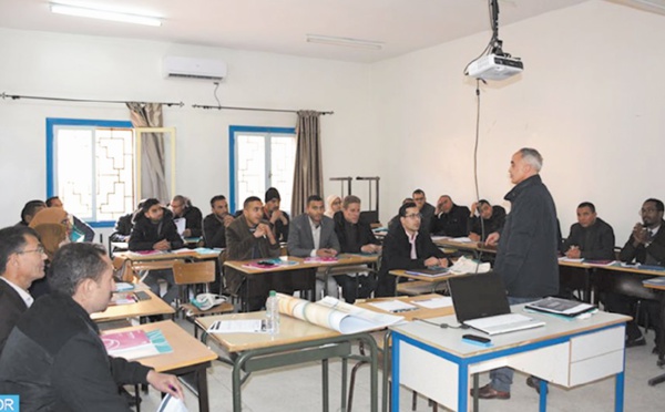 Des ateliers de formation dans le cadre du programme "Connecting Classrooms" à Errachidia