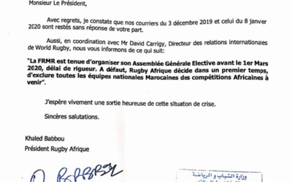 Les équipes nationales menacées d’exclusion des compétitions africaines