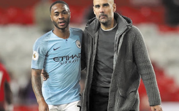 Guardiola et Sterling resteront à City même sans Coupe d'Europe
