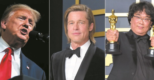 Trump critique l'attribution de l'Oscar à un film sud-coréen