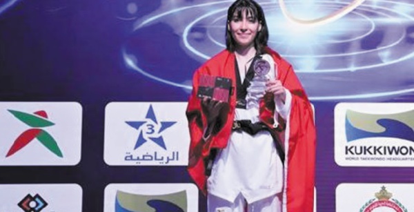 La taekwondiste Oumaima El Bouchti qualifiée aux JO