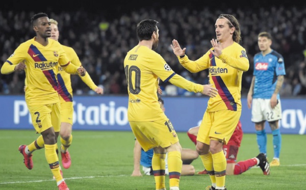 Ligue des champions:  Griezmann s’illustre à Naples et Gnabry brille à Londres