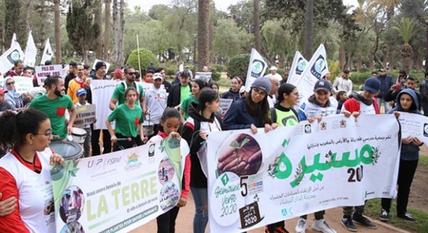 Marche citoyenne à Casablanca pour plus d'espaces verts