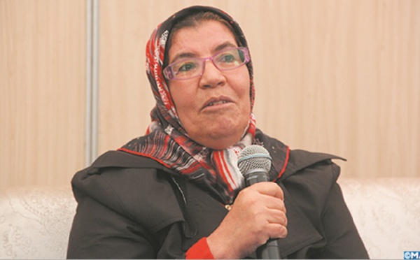 Fatiha Abdellah, présidente du Réseau national de la lecture et la culture
