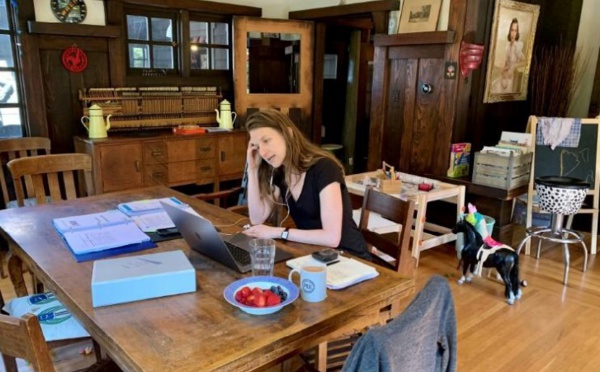 Le bonheur est dans le télétravail pour l’instant