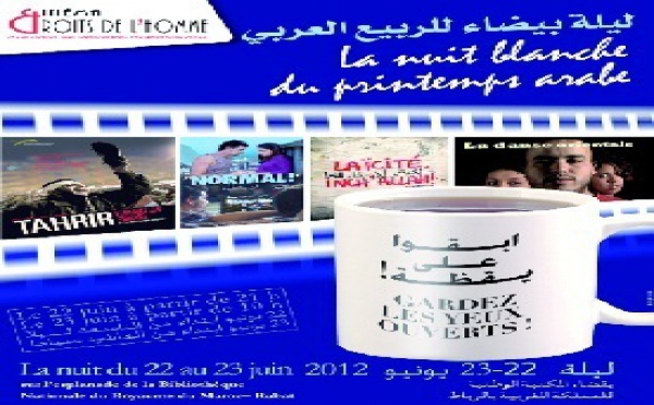 Rabat : La Nuit blanche cinématographique du Printemps arabe
