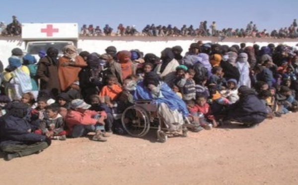 Des barrages pour dénoncer de récentes décisions algériennes : Manifestation contre la ségrégation raciale dans les camps de Tindouf