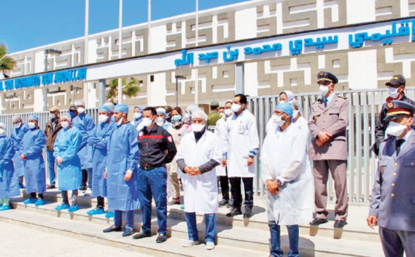 Le personnel de la santé d’Essaouira en lutte pour vaincre le coronavirus