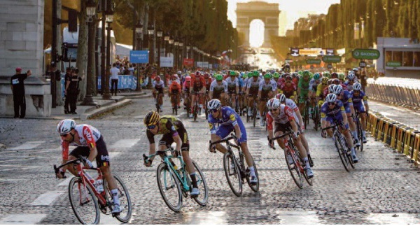 Le Tour de France à la fin de l'été