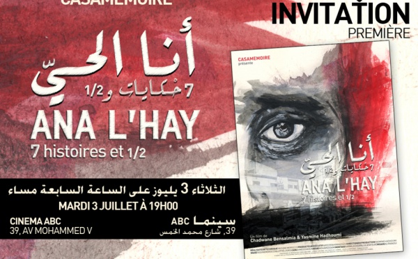 Projection de «Ana L'Hay…7 histoires et demie»