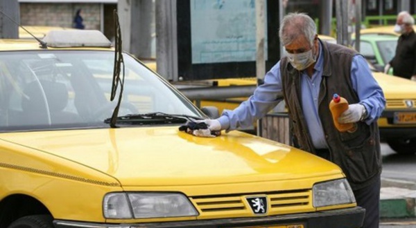 A Téhéran, les chauffeurs de taxi broient du noir à cause du virus