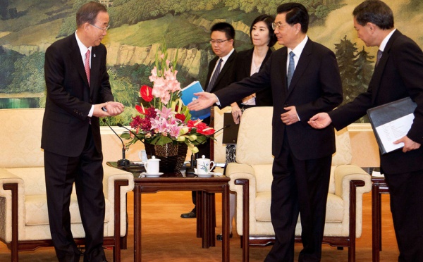 Pour une résolution contre Damas: Ban Ki-moon demande l’appui de la Chine