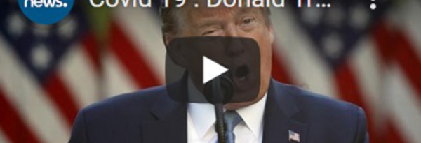 Covid 19 : Donald Trump envisage de demander des millions de réparations à Pékin