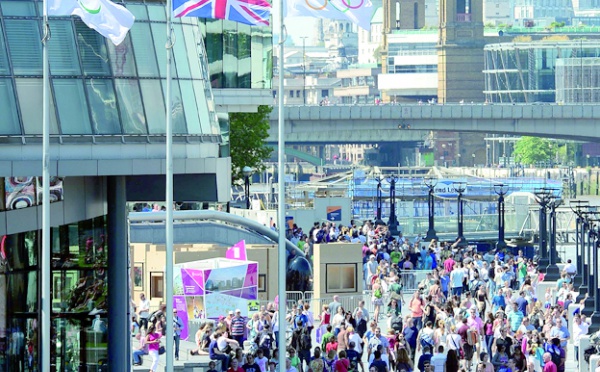 L'euphorie gagne le Royaume-Uni à l'approche des Jeux