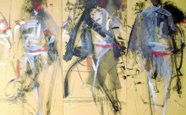 L’artiste peintre accroche ses peintures au Musée de Londres : Habib Kibari aux Jeux olympiques