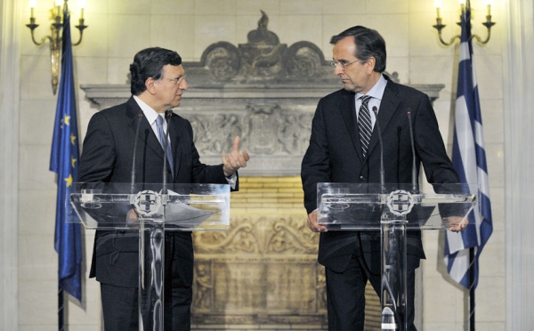Zone Euro: Barroso réclame plus d’efforts du gouvernement grec