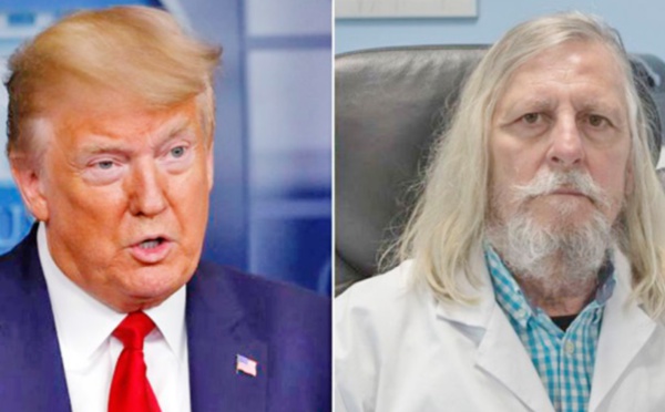 Président Raoult  et docteur Trump