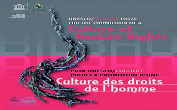 Lancement de la troisième édition Prix Unesco/Bilbao : La promotion de la culture des droits de l’Homme