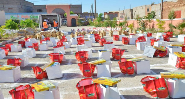 ​Campagne de solidarité avec les victimes des inondations à El Kelâa des Sraghna