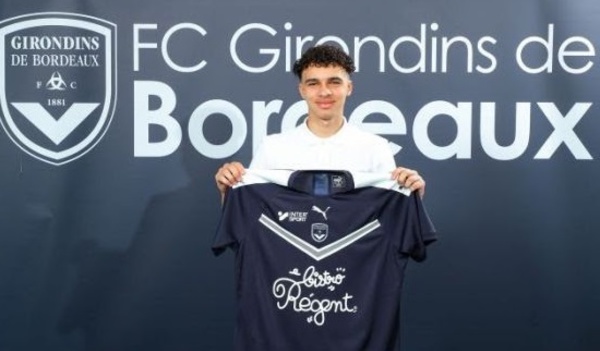 ​ Yassine Boujouama signe son premier contrat pro avec Bordeaux