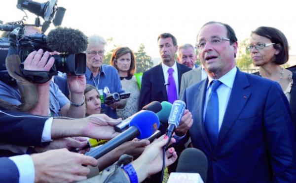 Face à la crise de la zone euro: Hollande à la télévision pour reconquérir l’opinion