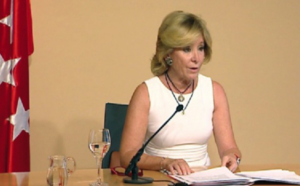 Espagne : Démission surprise de la présidente de la région de Madrid