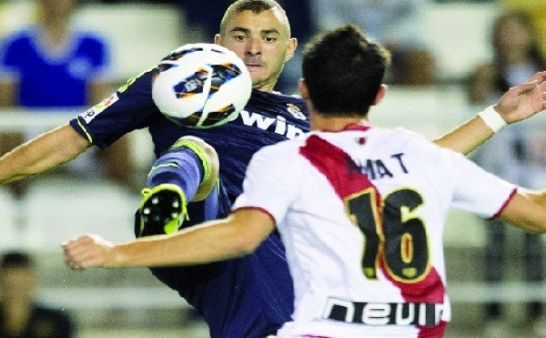 Le Real bat le Rayo sans brio