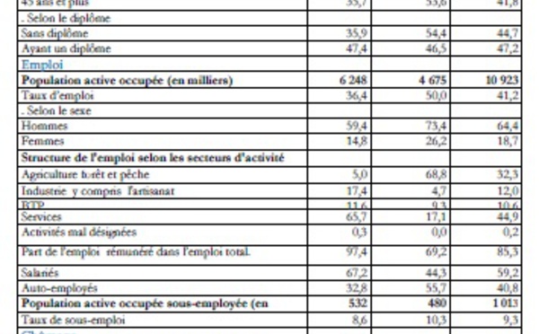 ​Chômage et inégalités obèrent  les politiques publiques