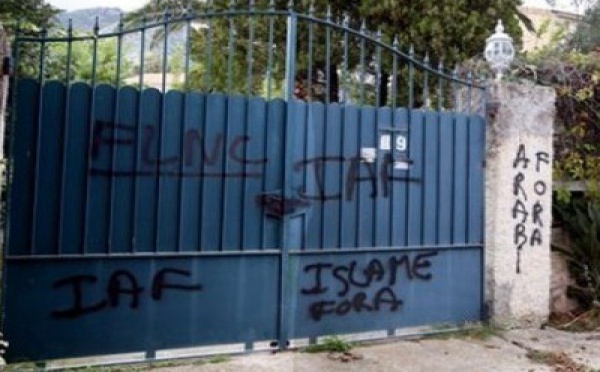Bastia : Graffitis racistes sur la résidence du consul du Maroc