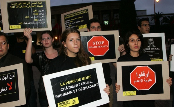 Organisé par Amnesty International : Sit-in pour l’abolition de la peine de mort devant le Parlement