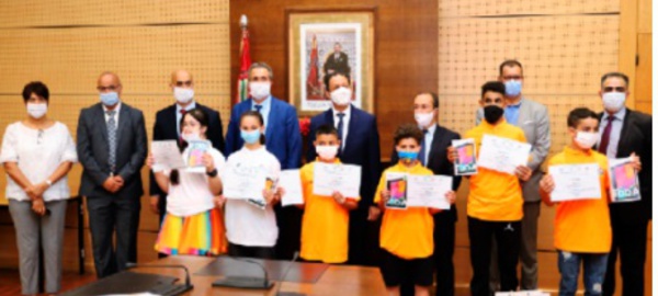 ​Le MEN célèbre les lauréats du  tournoi de sport scolaire à distance