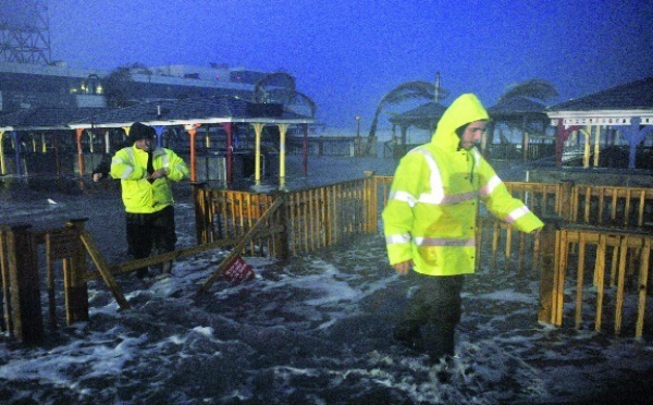 New York inondée et sans électricité : La tempête Sandy frappe les Etats-Unis de plein fouet