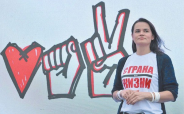 ​Tikhanovskaïa, une femme ordinaire  devenue égérie pour bouleverser le Bélarus