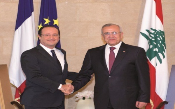Arrivée du président Hollande à Beyrouth : Soutien de la France au Liban menacé par la crise syrienne