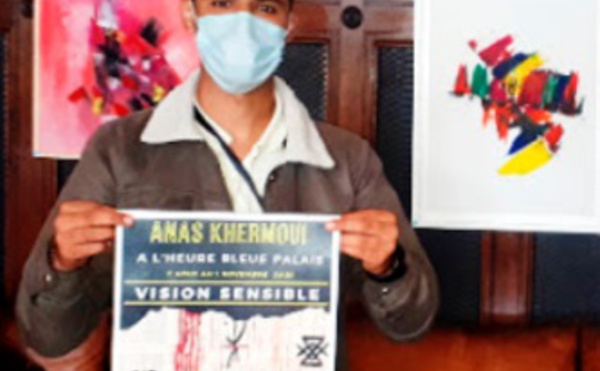 ​Le jeune artiste Anas Khermoui expose sa "Vision sensible" à Essaouira