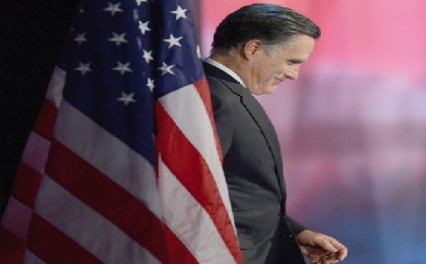Mitt Romney à propos de sa défaite à la présidentielle : “J'aurais aimé être capable d'assouvir vos rêves”